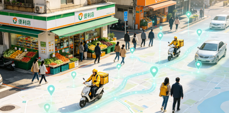 鹤山市渗透衣食住行，GEO 地理空间技术重塑大众日常消费服务场景